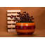 Pot à fleurs orange rayé Talavera Baul 9 po Colfax