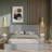 Cameron King Low Profile Bed Gray-119024687-101106169