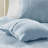 3 Piece Reversible Scalloped Edge Quilt Set Blue-126520797
