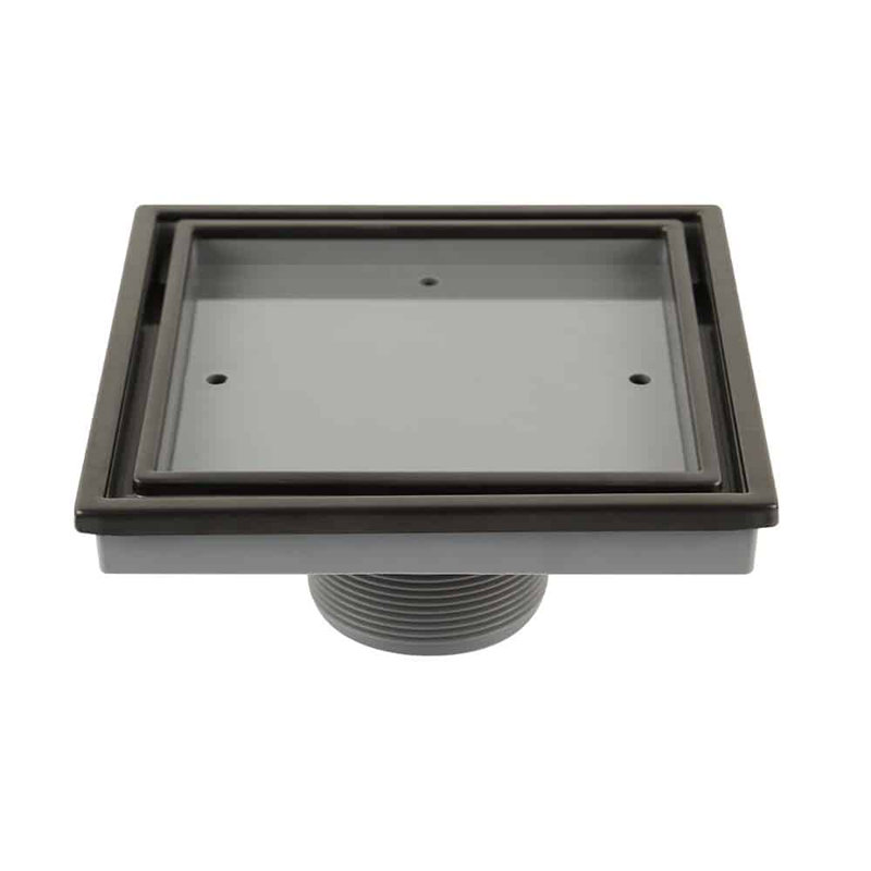 6'' W Tile-In, Black