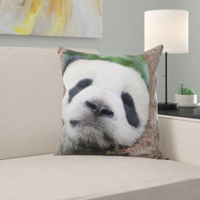 Panda Throw Pillow