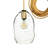 Bubble 1 - Light Brass Pendant