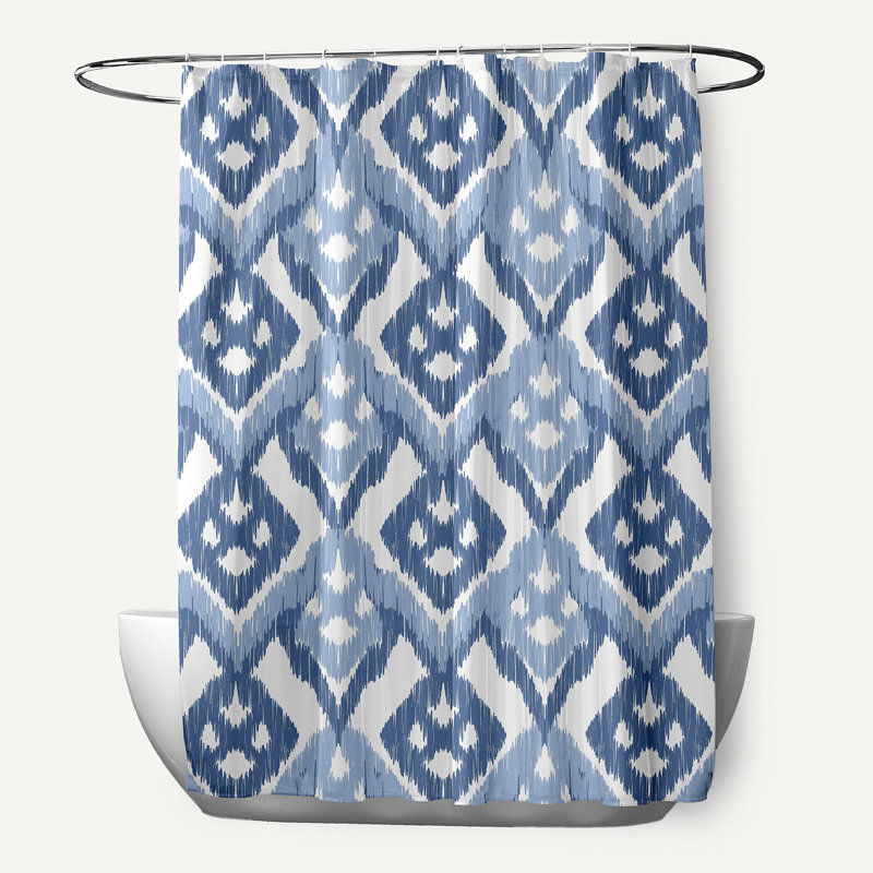 Rideau de douche Groth, Bleu clair