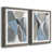 Cadre en papier gris