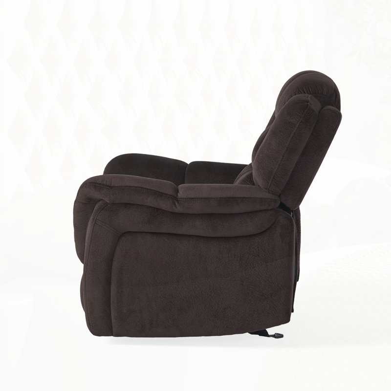 Fauteuil inclinable et oscillant Classic Design, Brun