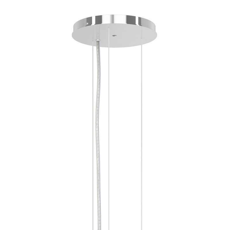 Chantant 10 - Light Crystal Geometric Chandelier, Heritage Handcut