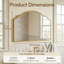Miroir d'appoint mural 40 "x 29"