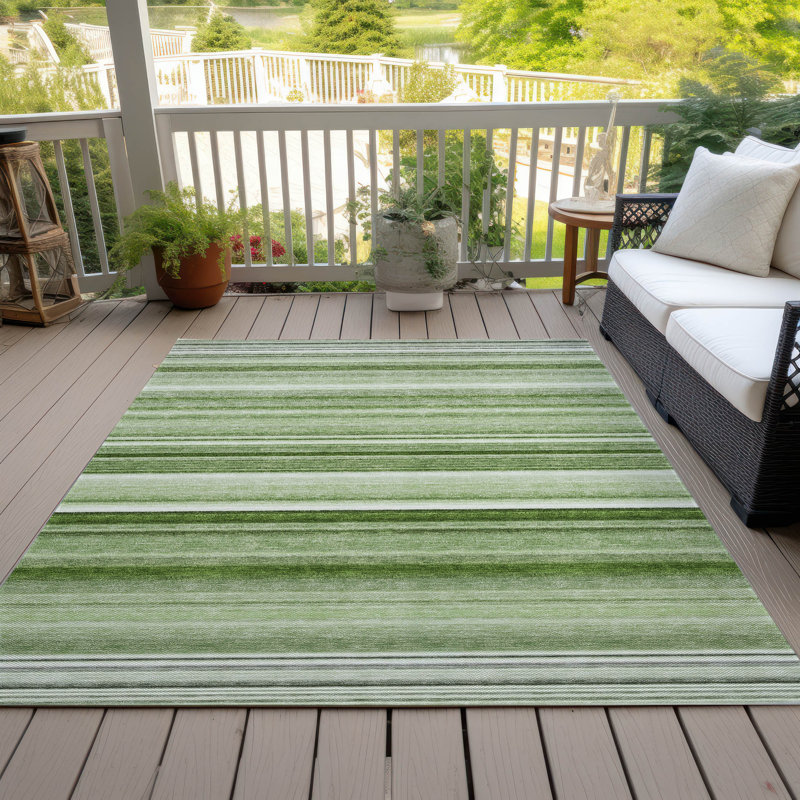 Tapis intérieur / extérieur Kinslee, Rectangle 2 pi 6 po x 3 pi 10 po