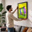Rainbow Llama Trio Modern - Print-136632413-136632409