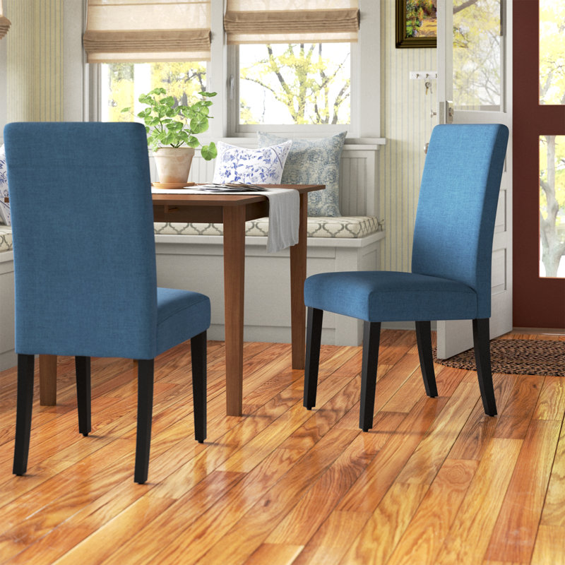 Chaise parsons Logan, Bleu, 2