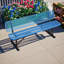  Banc de pique-nique en métal 72,2 po x 23,9 po x 30,9 po-135574209