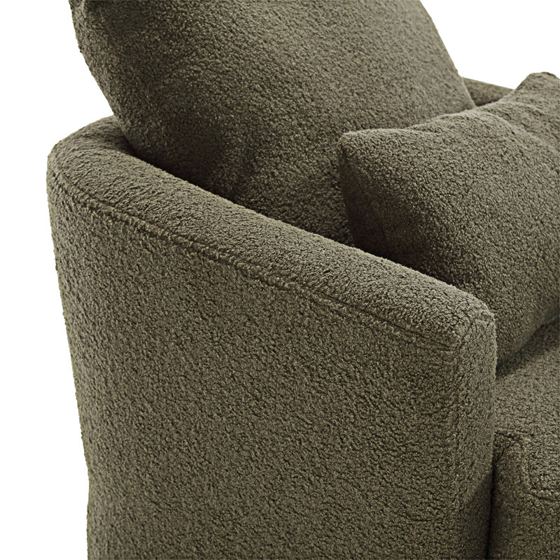 Fauteuil d'appoint Modern, Ours en peluche vert