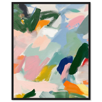 «Abstract Brush Rhyth Canvas» par Art Remedy