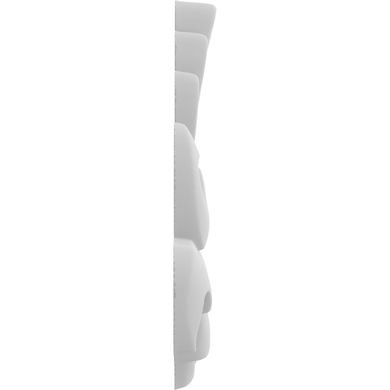Rosette Sheffield, H 7 po x l 7 po x P 0,75 po