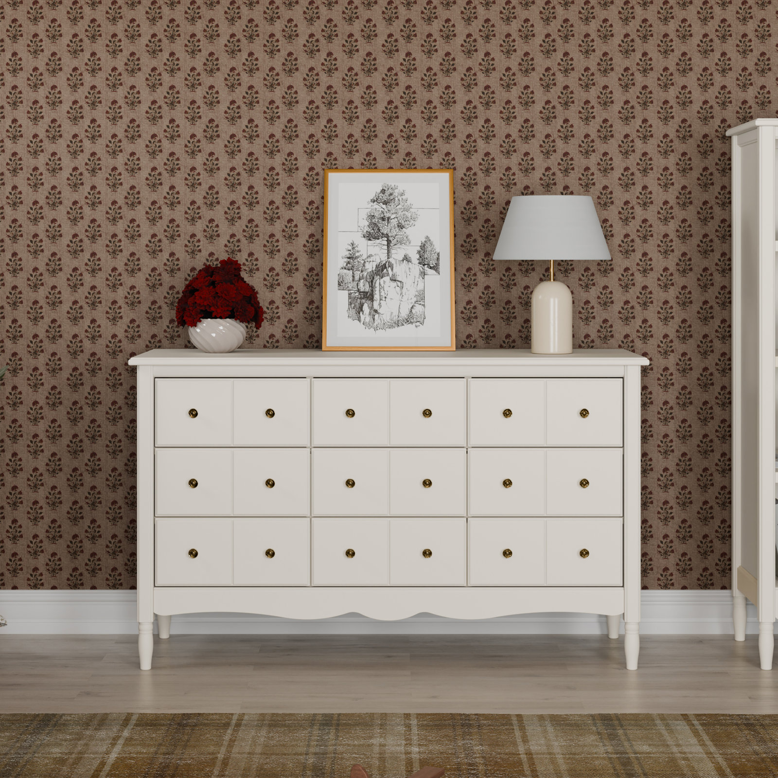 Liberty Kids 9 - Drawer Dresser, Warm White