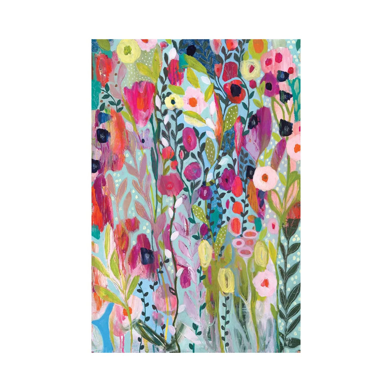 Flow In The Divine by Carrie Schmitt - Wrapped Canvas Painting, 152.5 cm H x 101.5 cm W
