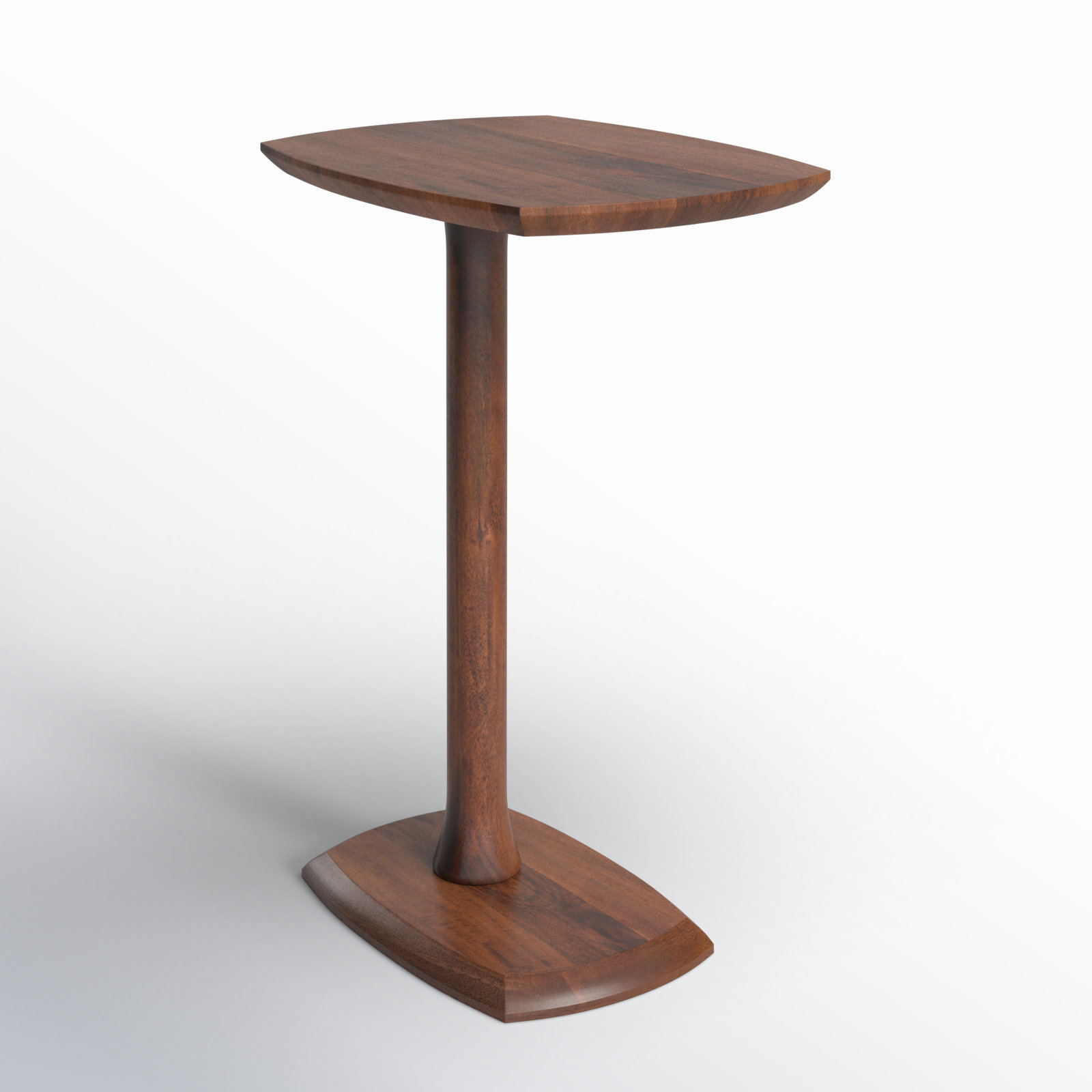 Hannabel 18" Mango End Table, Walnut