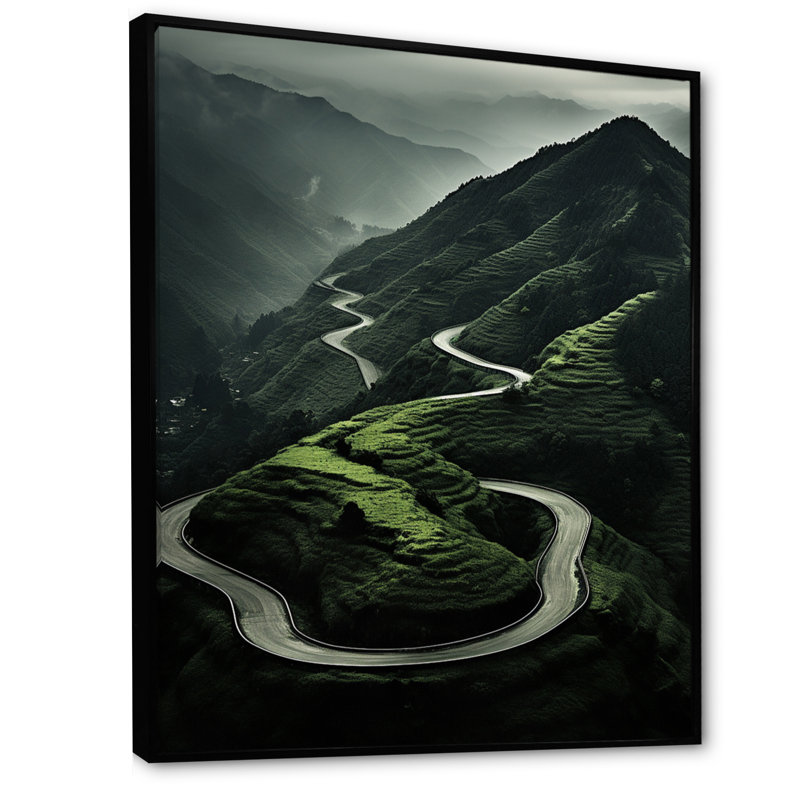 Impression sur toile Bellanova, H 40 po x l 30 po x P 1,5 po, Cadre flottant noir