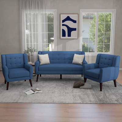 Stephanny 3 Piece Sofa Set