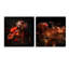 «Orange Perfume Sc Parfum Elegance I - Fashion Perfume Acrylique, ensemble d'art mural en verre sur 2-103921649