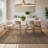 Farmhouse Area Rugs for Living Room Washable Dining Room Rug, Neutral Outdoor Rug-356451176