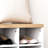 21 Shoe Bench And Coat Rack , 9 Pair Storage For Bedroom, Entryway, Hallway Organization, White, Space Shelf Design, Decorative Storage, Particle Board Build Hall Tree