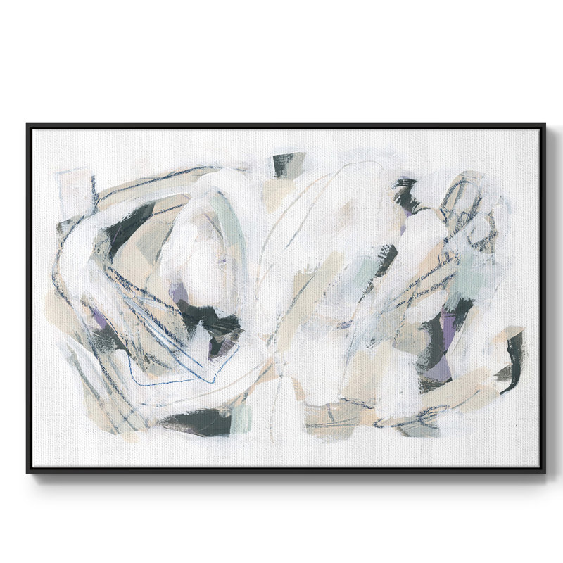 «Arctic Helix II», reproduction sur toile encadrée, H 27 po x l 41 po x P 2 po, Cadre noir