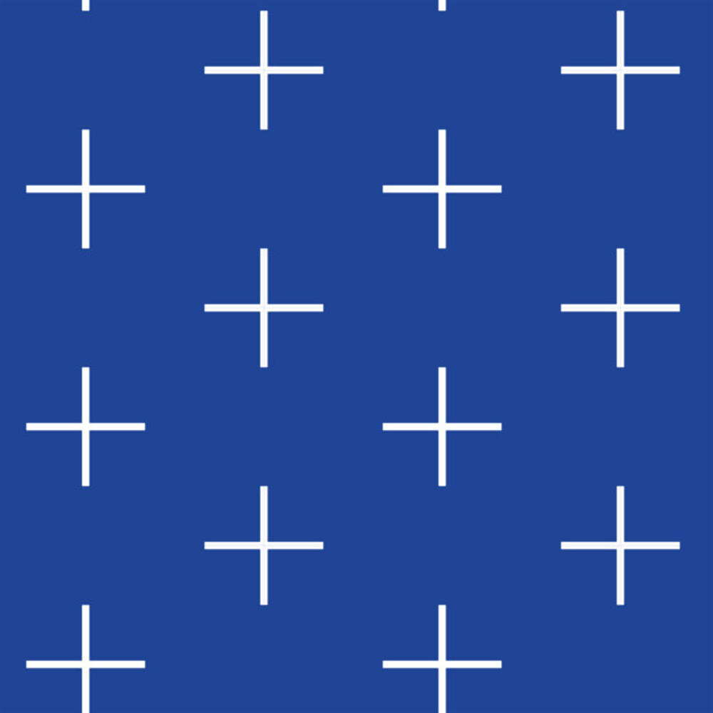 Mrs Paranjape Papers Mrs Paranjape Self-Adhesive Wallpaper, Yves Blue Reverse, Faux Grasscloth, Non-pasted