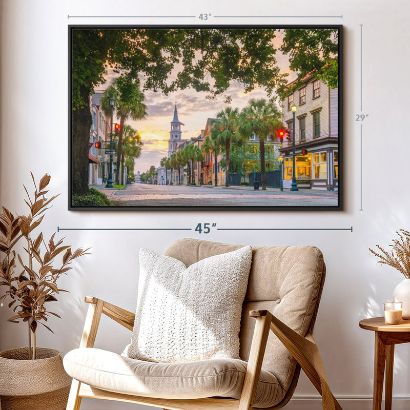 «Charleston Street», H 29 po x l 43 po
