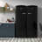 Conserv 24in Retro Set Refrigerator 11cf + Upright Freezer 8.3cf E-Star 110V-107079386