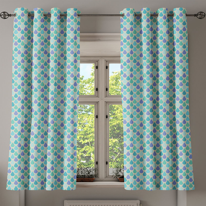 Sateen Blackout Pair, 50" W x 54" L