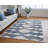 Caide Bohemian & Eclectic Diamond Polyester Area Rug-1079950122