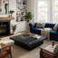 Pedestal Coffee Table with Storage