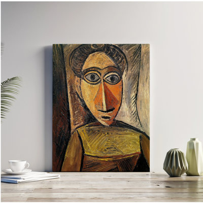 Female Bust by Pablo Picasso Size:1.5 Canvas Prints Giclee Print Wall Art for Home Decor