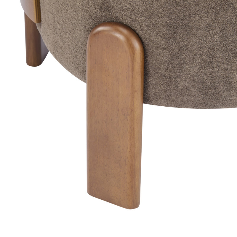 Fauteuil à oreilles Cozy, Dark Brown