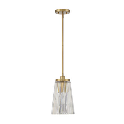 Luminaire suspendu conique à 1 lumière Jeanie