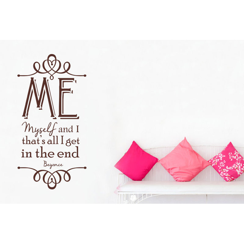 Wall Decal, Medium, Brown