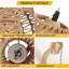 Lampe murale en rotin