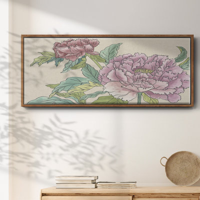 Peony Blooms I - toile encadrée