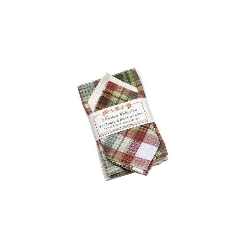 Ensemble de literie 4 pièces Kalesha Blush