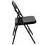 Double Braced Metal Folding Chair-1898137931