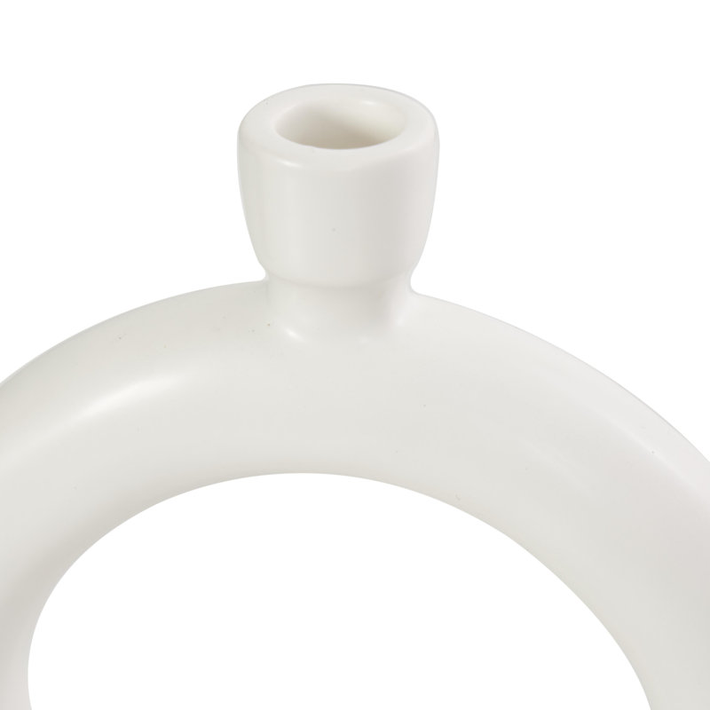 Bougeoir de table en dolomite H 12,05 po Mable