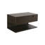 Jonah Floating Nightstand Dark Brown
