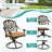 Round 8 - Person 61" L Outdoor Dining Set-1817994072
