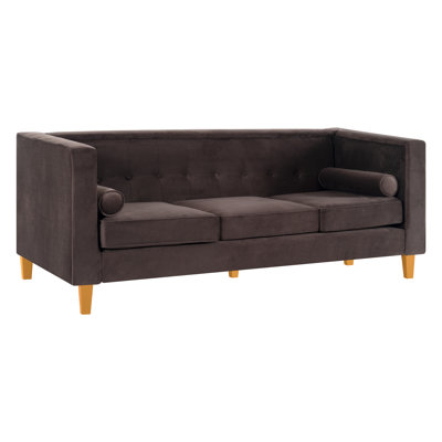  Canapé en velours Ezriah Mid Century