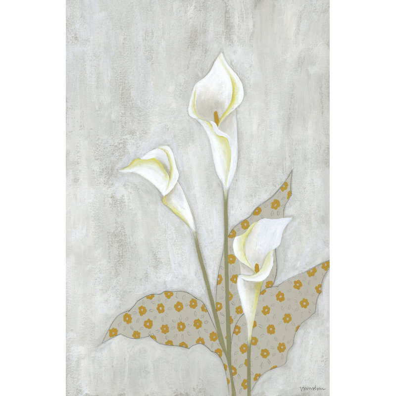 Lovely Botanical III 1 Piece Wrapped Canvas Wall Art, 91cm H x 61cm W