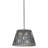 Chally 1 - Light Nickel Single Pendant