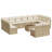  Garden Sofa Set Beige
