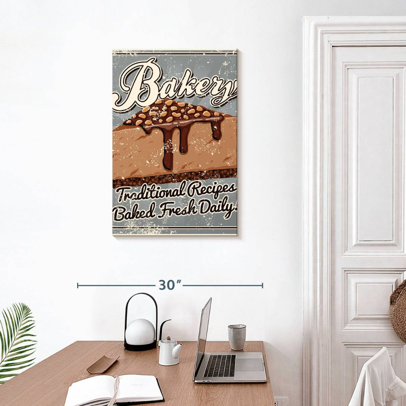 Tergel Chocolate Cheesecake Bakery, 30" H x 20" W