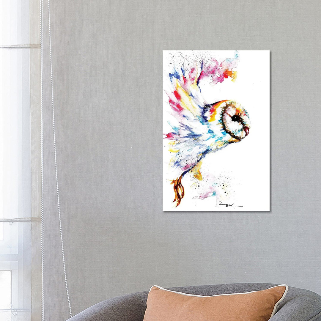 Midnight Owl by BebesArts - No Frame Gallery-Wrapped Canvas Giclée on Canvas